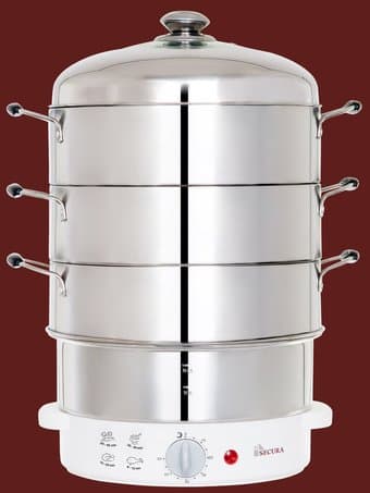 3-tier 6 Quart Stainless Steel Steamer $50 OBO 1