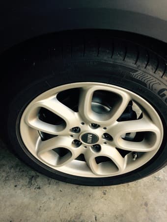 OEM Mini Cooper F56 Loop Spoke + runflat tires - $350 1
