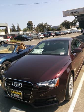 2015 Audi A5 Premium Plus Coupe (Shiraz Red) (Automatic) 1