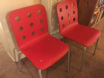 2 IKEA Jules Chairs - $15 2