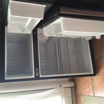 Mini refrigerator and built in freezer for sale ($100) 2