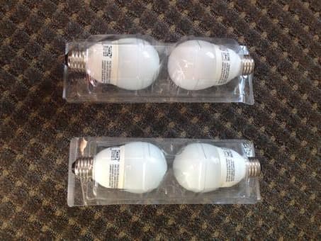 IKEA SPARSAM Energy Saving Light Bulbs 11W, $2 1