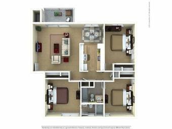 Looking for a female roommate for a 3 beds/2ba Apt. (Mountain View) 2