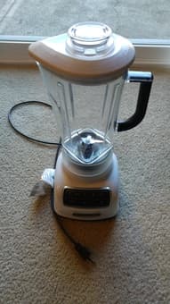 BEST OFFER KitchenAid KSB1575WH 5-Speed Diamond Blender 1