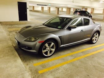 2004 Mazda RX-8 86,347 miles $7,300 1