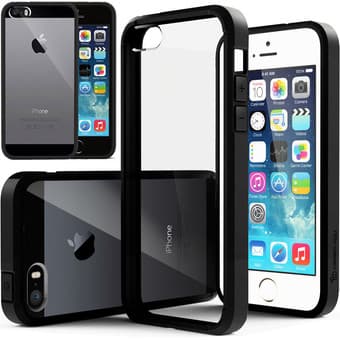 Caseology Clear Back Bumper Case for iPhone 5/5S 1