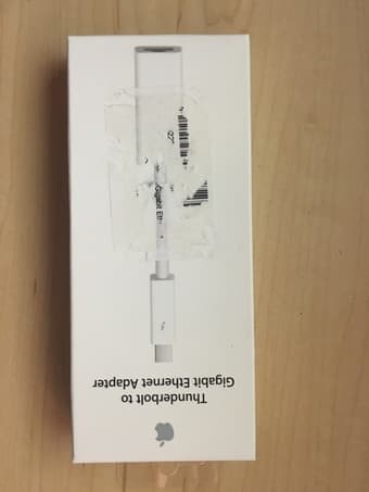 Thunderbolt to Gigabit Ethernet Adapter- $25 1