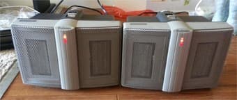 Holmes HCH4166 twin ceramic heater - $15 1