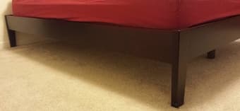 Queen size mattress (Sealy brand) + bed frame: $450 OBO 2