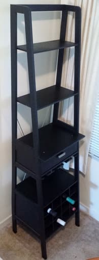 Black Wine Racks - $40 1