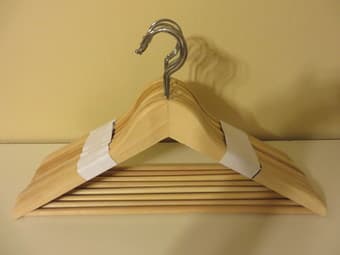 Wooden Coat Hangers / Organizer Box / Alarm Clock / (new) Cutlery 2