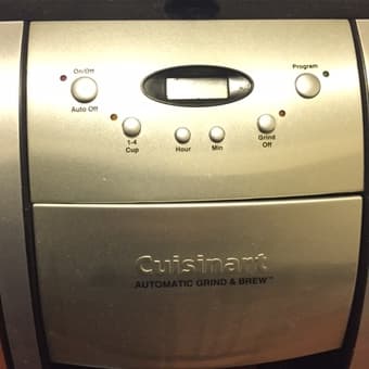 Coffee Maker: Cuisinart Grind & Brew, $10 only 3