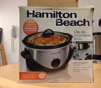 Slow Cooker Hamilton Beach 4-Quart  $10.00 2