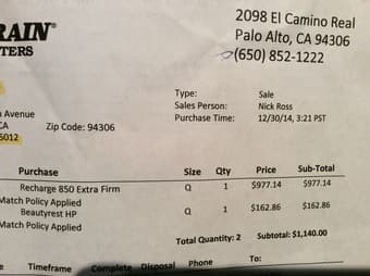 Simmons beautyrest spring box (no pet,smoking house) 2