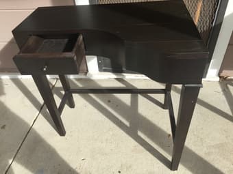 Pair of bedside/end tables for sale $50 OBO 3