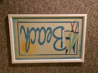 'Beach' picture. $5 1