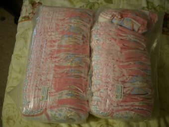 Child life vest and Pampers girls easy-up training pants 1