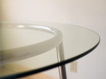 Round Glass Kitchen Table IKEA SALMI - 75$ 3