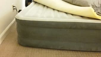 Airbed (Queen size), with built-in electric pump - $45 2