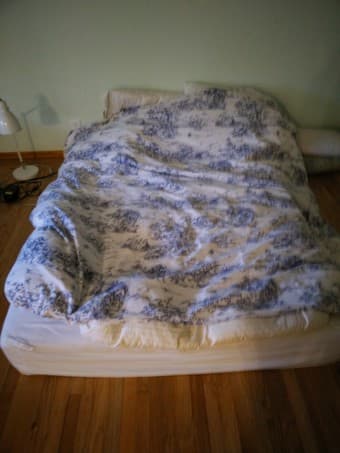 Selling 3 month old Ikea full size Hannestad mattress 1