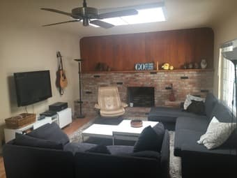 $900 -- Furnished Room in Awesome 5br Menlo Park House - ASAP-July 1st 1
