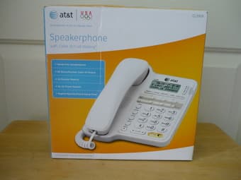 AT&T CL2909 Speakerphone with caller ID/call waiting ***$8 1