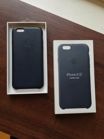 iPhone 6/6s Apple Leather Case 2