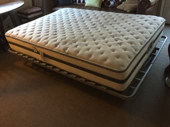 Full Size Mattress + Bed Frame 1