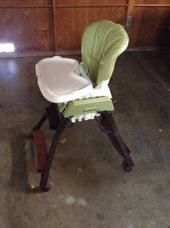 Fisher Price zen collection high chair $20 2