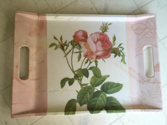 For sale: 4 ceramic cups ($5); cafeteria trays ($3).,etc 2