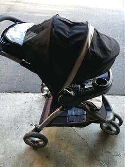 Graco FastAction Fold Sport Stroller + baby crib mobile - $70 2
