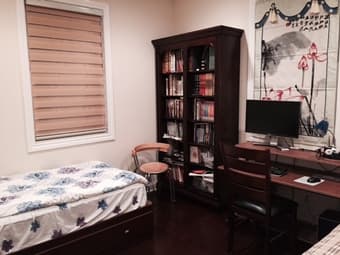 Furnished lovely room on campus. Single occupancy. Female only. $1800 3