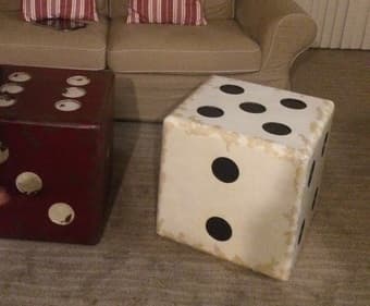 Uttermost Dice Accent Table 1