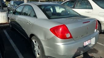 Silver Pontiac G6 2008 - $4300 1