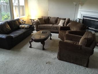 Two couches and two loveseats 1