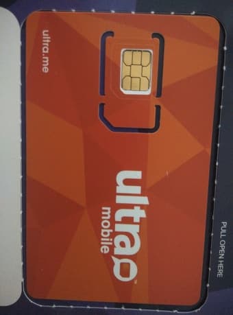 Ultra mobile sim card 1