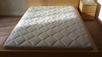IKEA Mattress and Bed Frame - $250 2