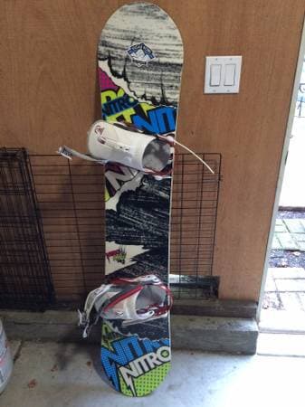 Snowboard, Boots, Goggles - $150 1
