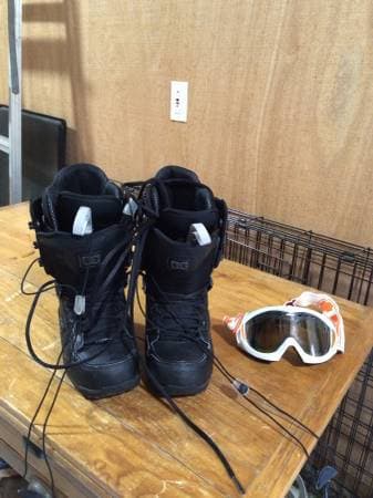 Snowboard, Boots, Goggles - $150 2
