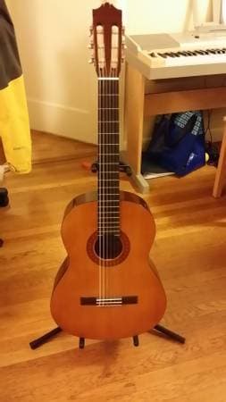 Yamaha C40 Classical Guitar + Bag + Pick + Strings + Stand - $110 1