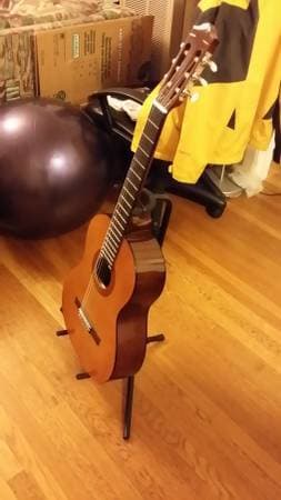 Yamaha C40 Classical Guitar + Bag + Pick + Strings + Stand - $110 2