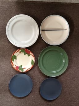 Plates, $ 10 1