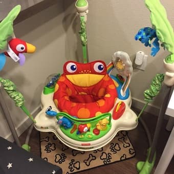 Fisher-Price Rainforest Jumperoo (Like New, $50 Cash only) 1