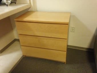 IKEA 3-drawer chest - EV Studio 5 - $50 1
