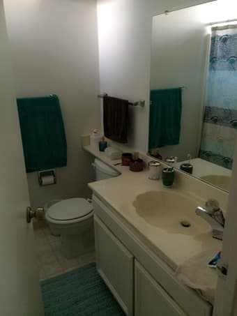 Mountain View Furnished Bedroom with Private Bath $1400/month Female 2