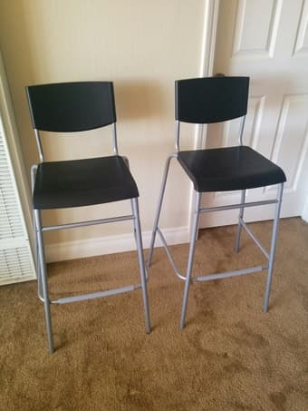 Two bar stools 1