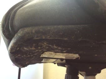 Synthetic Leather Office Chair - $10 2