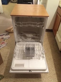 Stand-alone dishwasher - $190 1