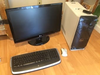 Dell XPS 8300 Desktop + 24' LG LED LCD - 3.4Ghz / 8Gb /  $850 1