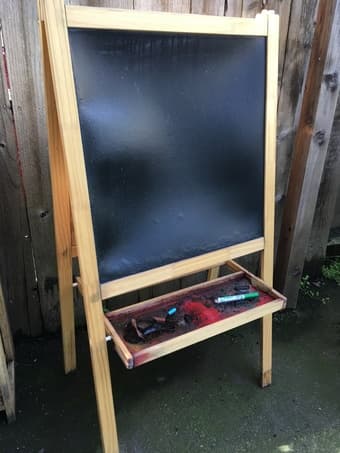 宜家黑板5美元。IKEA blackboard $5 - $5 (mountain view) 1